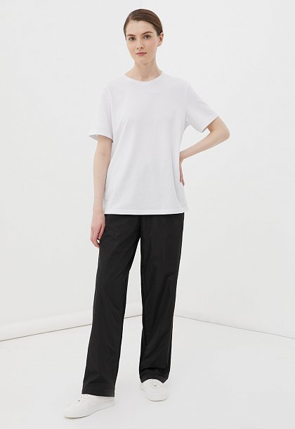 Женские белые брюки стрейч - купить недорого в интернет-магазине FINN FLARE